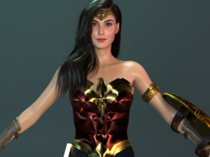 Wonder Woman Model 3D