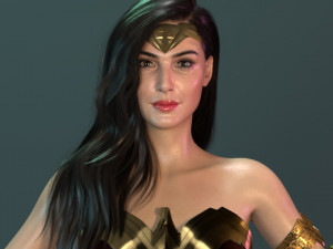 Wonder Woman Model 3D