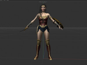 Wonder Woman Model 3D