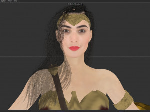 Wonder Woman Model 3D