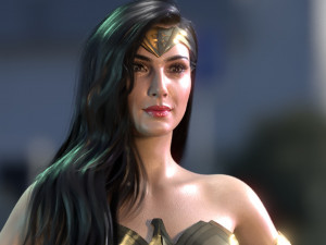 Wonder Woman Model 3D