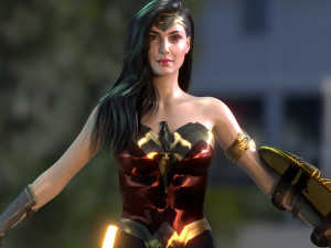 Wonder Woman Model 3D