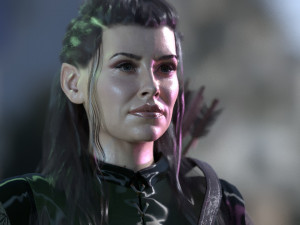 Tauriel Evangeline Lilly Modelo 3D