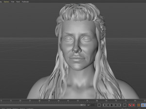Tauriel Evangeline Lilly Modelo 3D