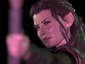 Tauriel Evangeline Lilly Modelo 3D
