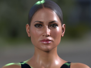 Jennifer Lopez 3D Model