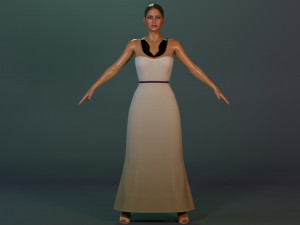 Jennifer Lopez 3D Model