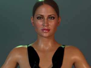 Jennifer Lopez 3D Model