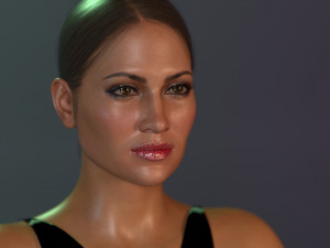 Jennifer Lopez 3D Model