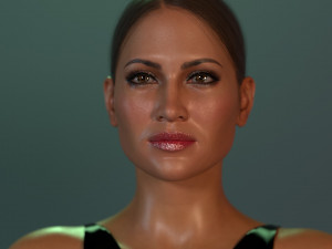 Jennifer Lopez 3D Model