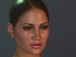 Jennifer Lopez 3D Model