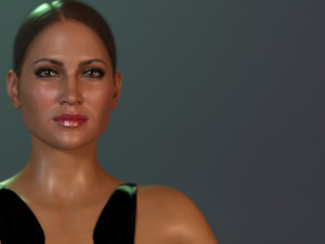 Jennifer Lopez 3D Model