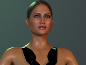 Jennifer Lopez 3D Model