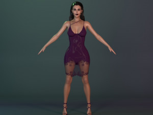 Kim kardashian Modelo 3D
