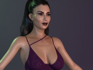 Kim kardashian Modelo 3D