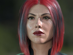 Black Widow 3D Model