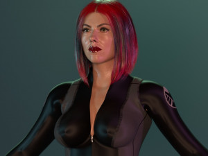 Black Widow Model 3D
