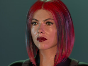Black Widow Model 3D