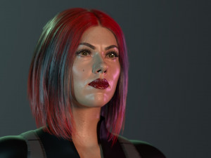 Black Widow Model 3D