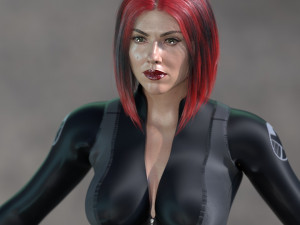 Black Widow Model 3D