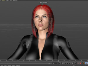 Black Widow Model 3D