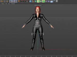 Black Widow Model 3D