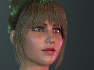 Jennifer Lawrence 3D Model