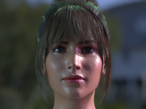 Jennifer Lawrence 3D Model