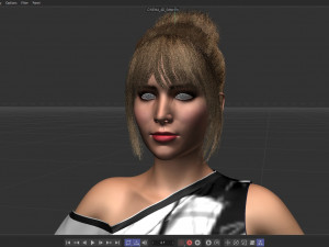 Jennifer Lawrence 3D Model