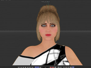 Jennifer Lawrence 3D Model