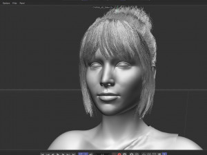 Jennifer Lawrence 3D Model
