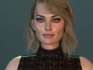 Margot Robbie 3D Модель
