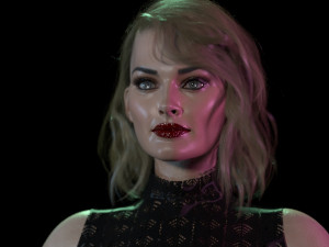 Margot Robbie 3D-Modell