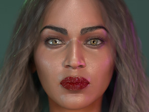 Beyonce 3D मॉडल