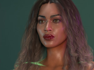 Beyonce 3D मॉडल