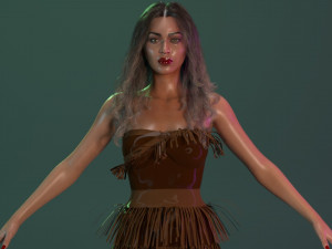 Beyonce 3D मॉडल