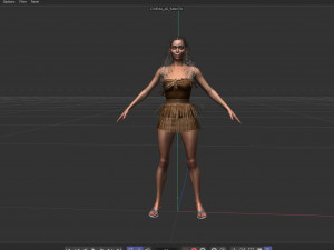 Beyonce 3D मॉडल