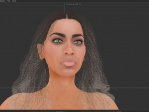 Beyonce 3D मॉडल