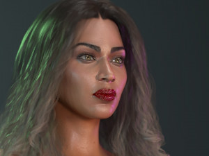 Beyonce 3D मॉडल