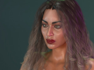 Beyonce 3D मॉडल