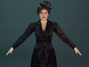 Irene Adler Rachel McAdams 3D Model