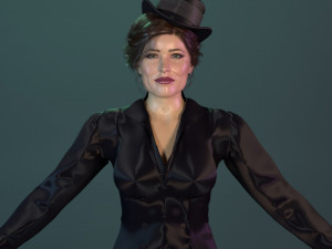 Irene Adler Rachel McAdams 3D Model