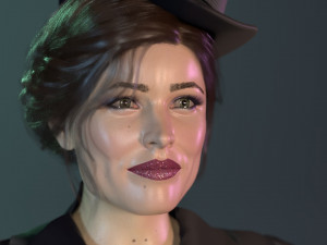 Irene Adler Rachel McAdams 3D Model