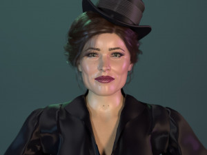 Irene Adler Rachel McAdams 3D Model