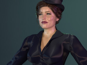 Irene Adler Rachel McAdams 3D Model