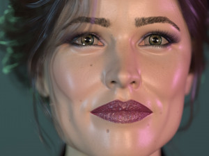 Irene Adler Rachel McAdams 3D Model