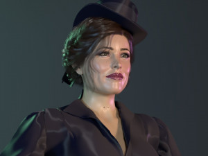 Irene Adler Rachel McAdams 3D Model