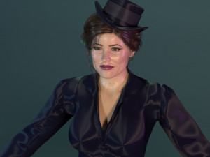 Irene Adler Rachel McAdams 3D Model