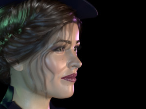 Irene Adler Rachel McAdams 3D Model