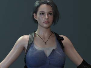 Jill Valentine 3D Model
